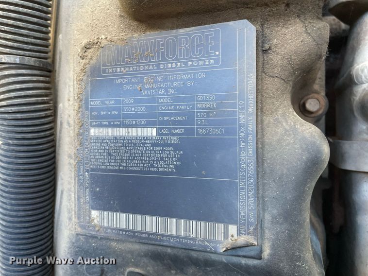 image for item NY9666 2010 International 7500 dump truck