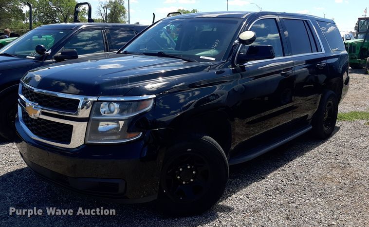 image for item NY9667 2018 Chevrolet Tahoe Police SUV