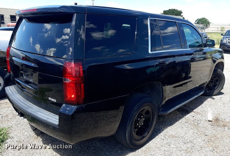 image for item NY9667 2018 Chevrolet Tahoe Police SUV