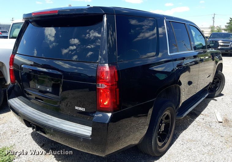 image for item NY9667 2018 Chevrolet Tahoe Police SUV