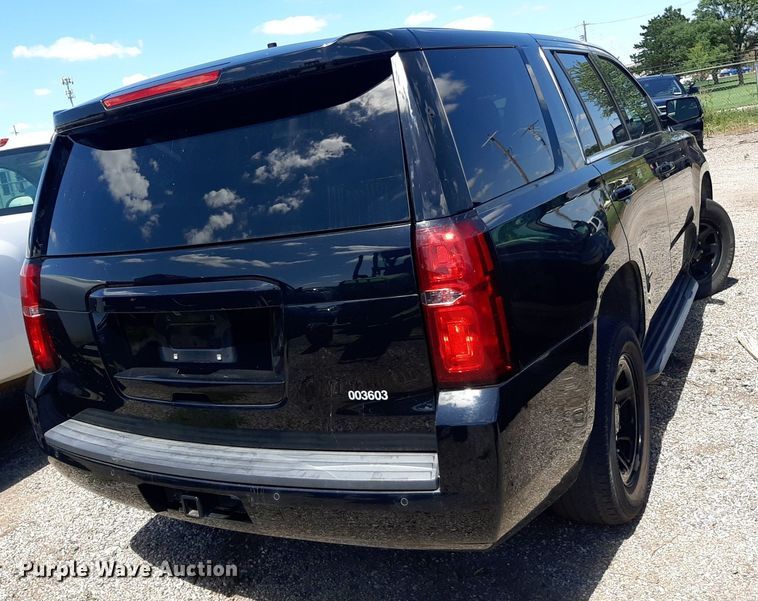 image for item NY9667 2018 Chevrolet Tahoe Police SUV