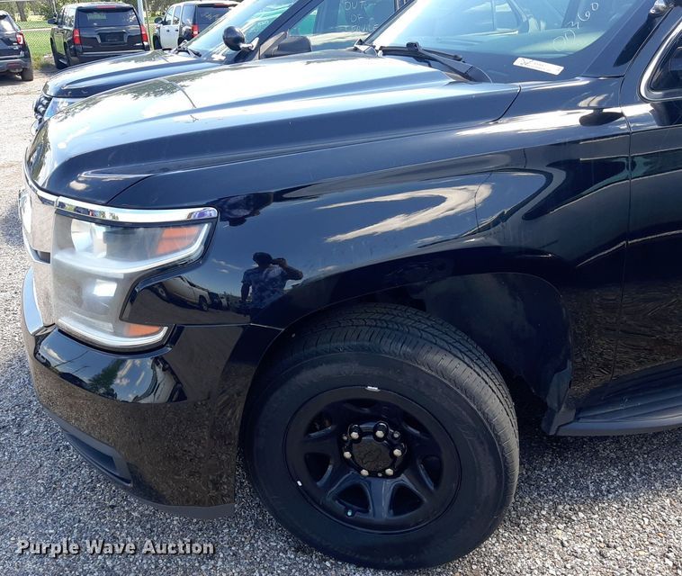 image for item NY9667 2018 Chevrolet Tahoe Police SUV