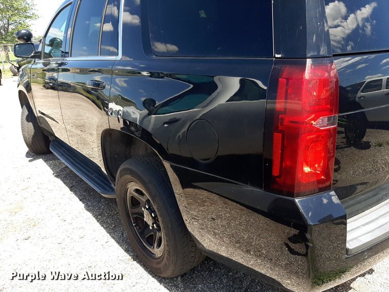 image for item NY9667 2018 Chevrolet Tahoe Police SUV