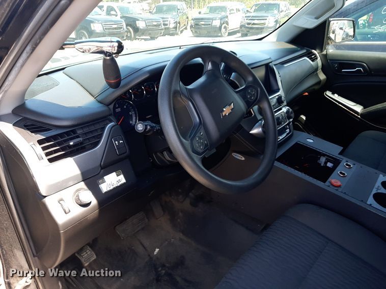 image for item NY9667 2018 Chevrolet Tahoe Police SUV
