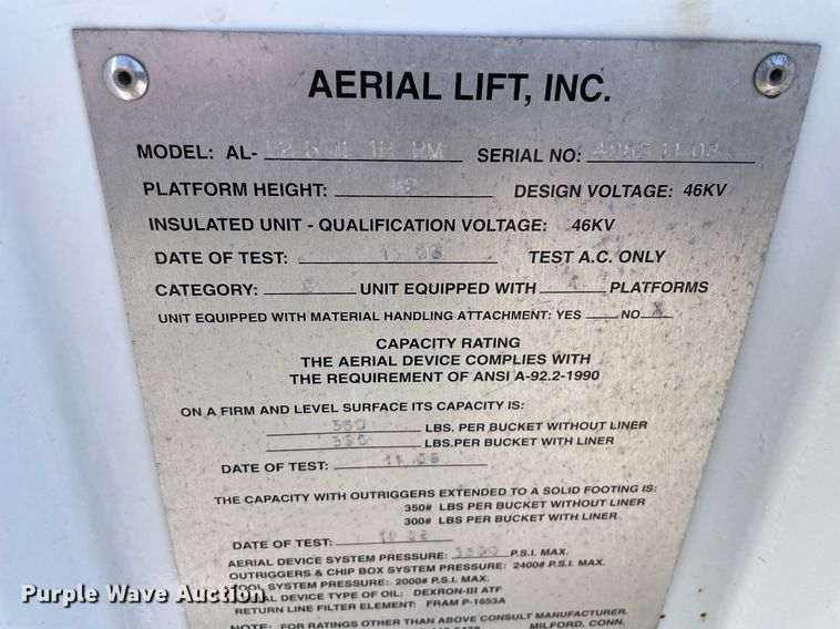 image for item NY9671 2009 Freightliner Business Class M2 bucket truck