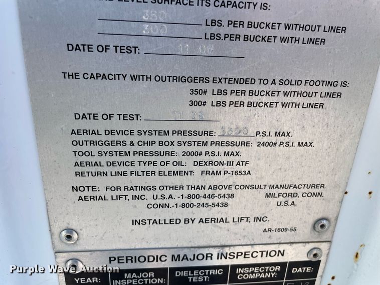 image for item NY9671 2009 Freightliner Business Class M2 bucket truck