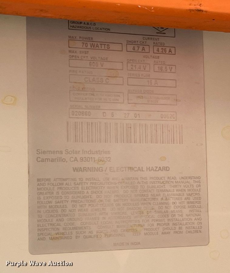 image for item NY9672 2001 Dot-Sign DH1000 Arrow board trailer