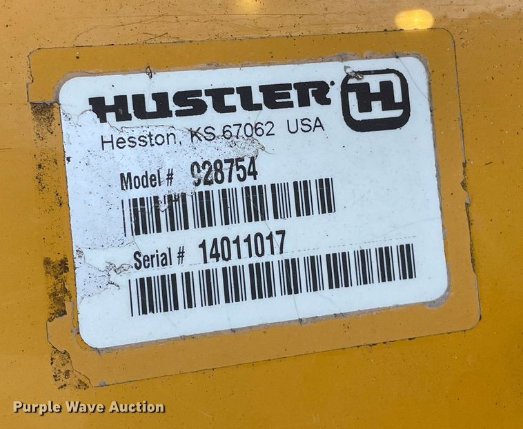 image for item NY9674 Hustler  3700 lawn mower