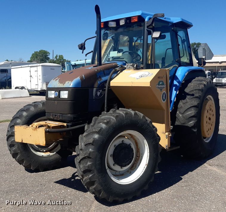 image for item NY9675 New Holland TS110 MFWD tractor