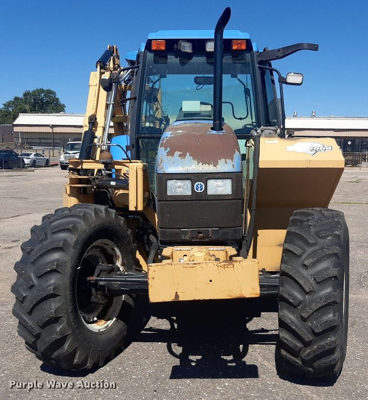 image for item NY9675 New Holland TS110 MFWD tractor