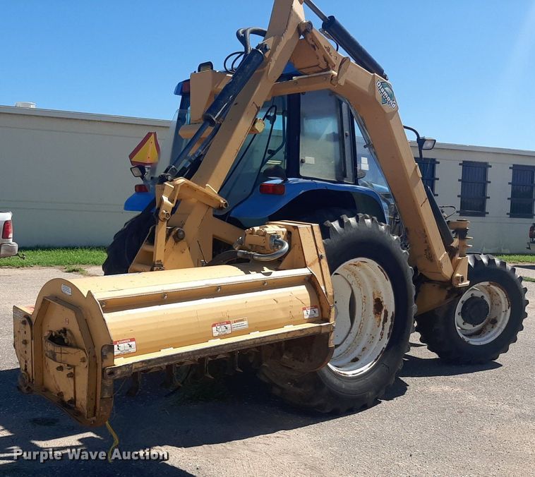 image for item NY9675 New Holland TS110 MFWD tractor