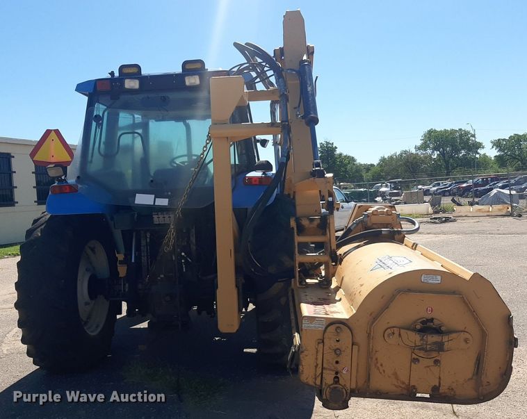 image for item NY9675 New Holland TS110 MFWD tractor