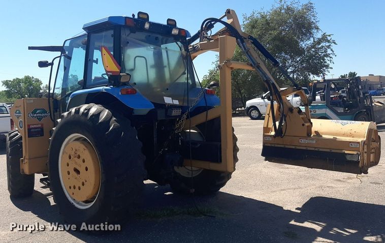 image for item NY9675 New Holland TS110 MFWD tractor