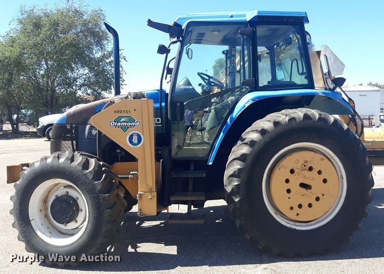 image for item NY9675 New Holland TS110 MFWD tractor