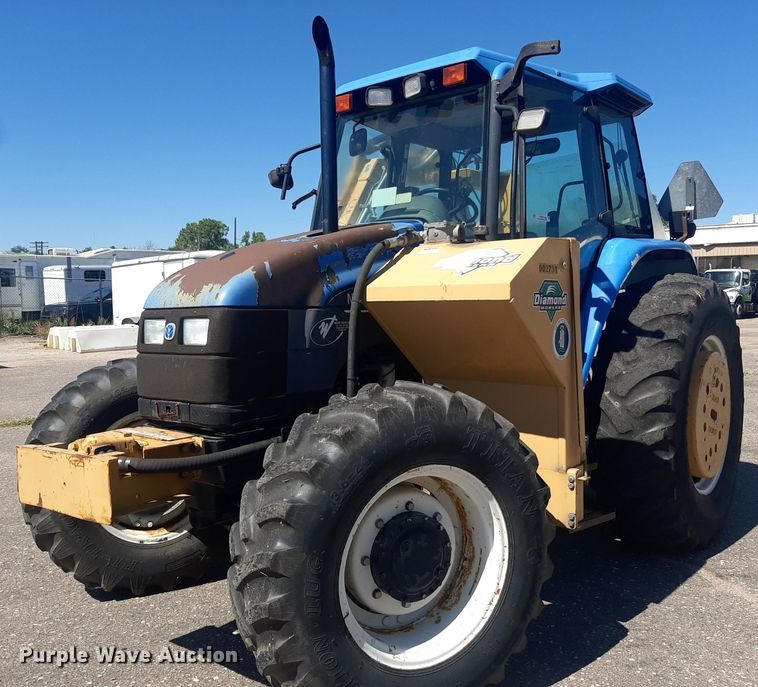 image for item NY9675 New Holland TS110 MFWD tractor