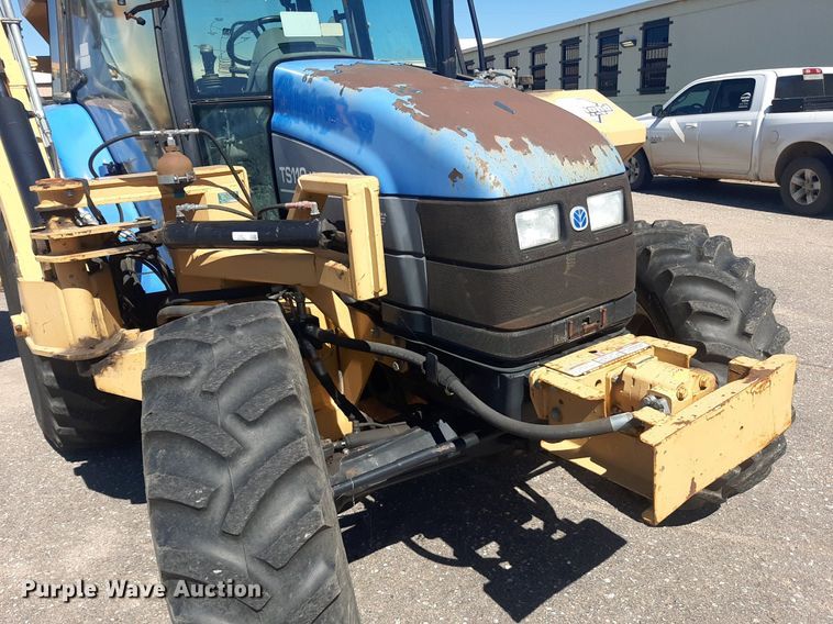 image for item NY9675 New Holland TS110 MFWD tractor