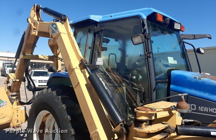 image for item NY9675 New Holland TS110 MFWD tractor