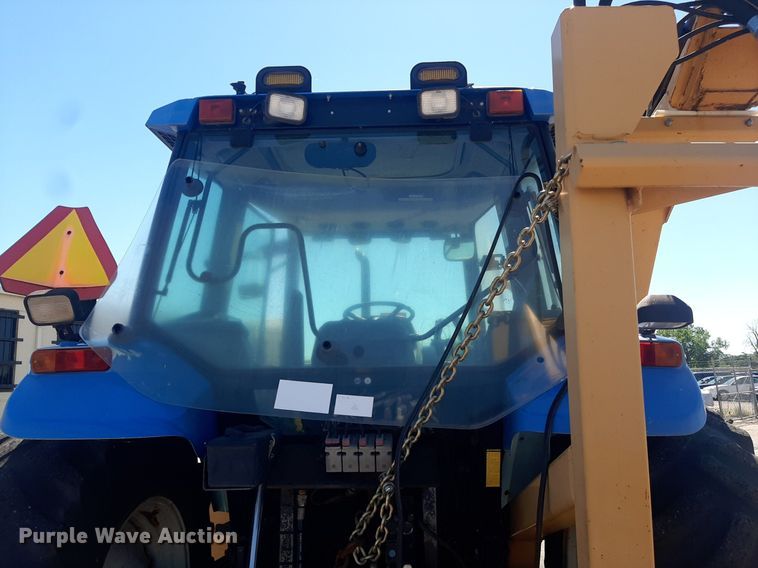 image for item NY9675 New Holland TS110 MFWD tractor