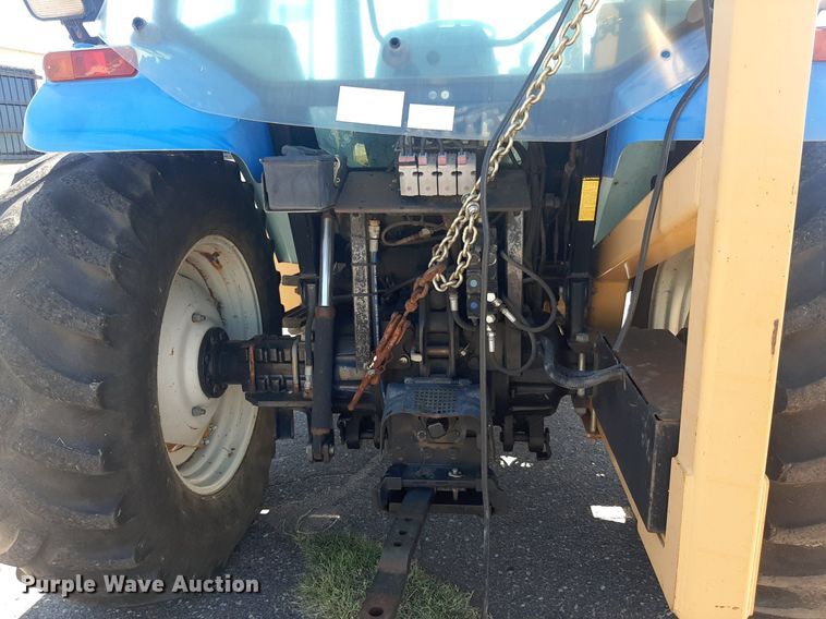 image for item NY9675 New Holland TS110 MFWD tractor