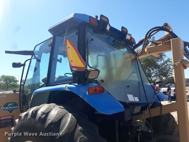 image for item NY9675 New Holland TS110 MFWD tractor