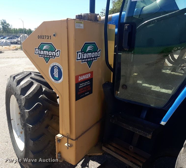 image for item NY9675 New Holland TS110 MFWD tractor