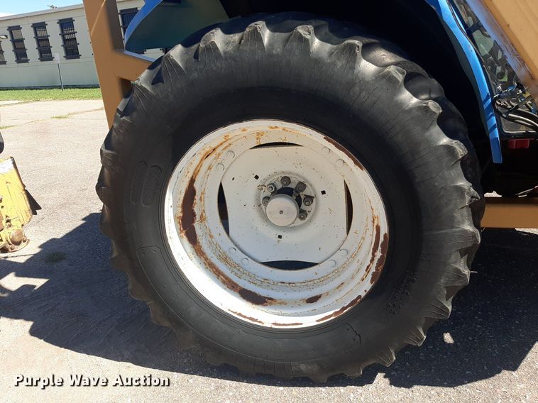 image for item NY9675 New Holland TS110 MFWD tractor