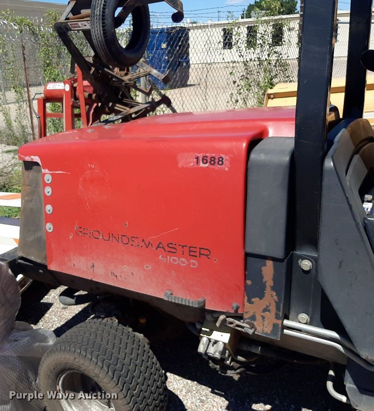 image for item NY9676 Toro Groundmaster 4100D lawn mower