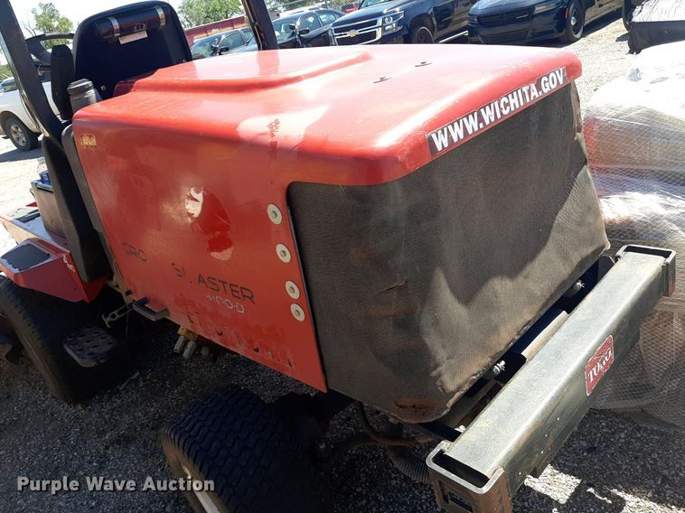 image for item NY9676 Toro Groundmaster 4100D lawn mower