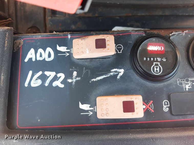 image for item NY9676 Toro Groundmaster 4100D lawn mower