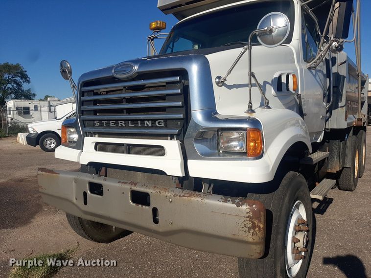 image for item NY9680 2009 Sterling dump truck