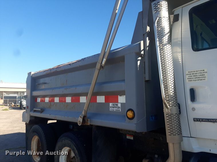 image for item NY9680 2009 Sterling dump truck