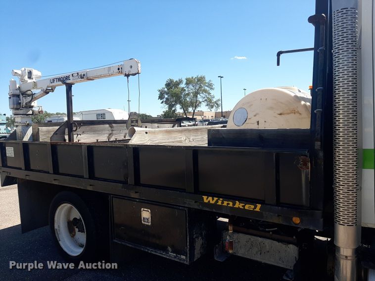 image for item NY9681 2012 International 4300 flatbed truck