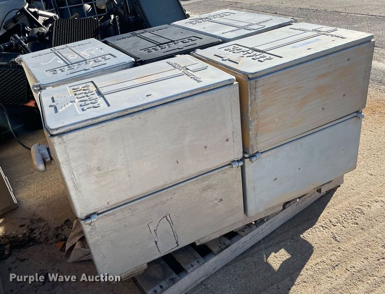 image for item NY9685 Eagle Signal Corp (22) Eagle Signal Corp. traffic signal control boxes