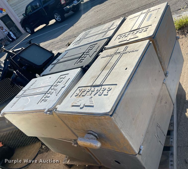 image for item NY9685 Eagle Signal Corp (22) Eagle Signal Corp. traffic signal control boxes