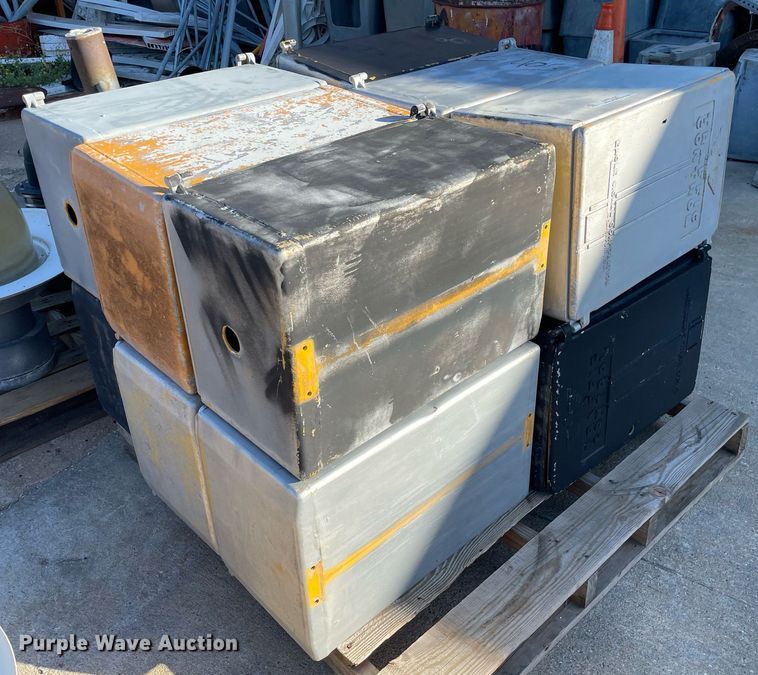 image for item NY9685 Eagle Signal Corp (22) Eagle Signal Corp. traffic signal control boxes