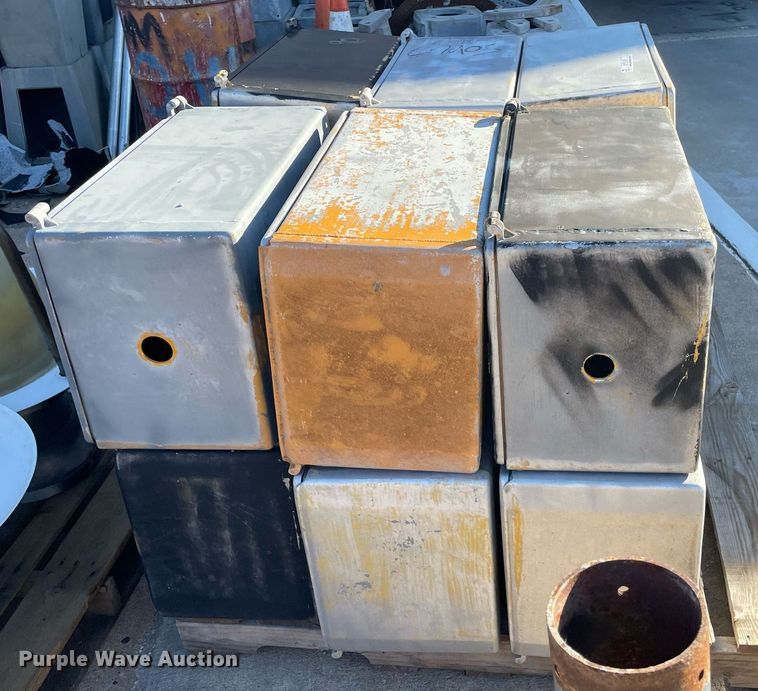 image for item NY9685 Eagle Signal Corp (22) Eagle Signal Corp. traffic signal control boxes