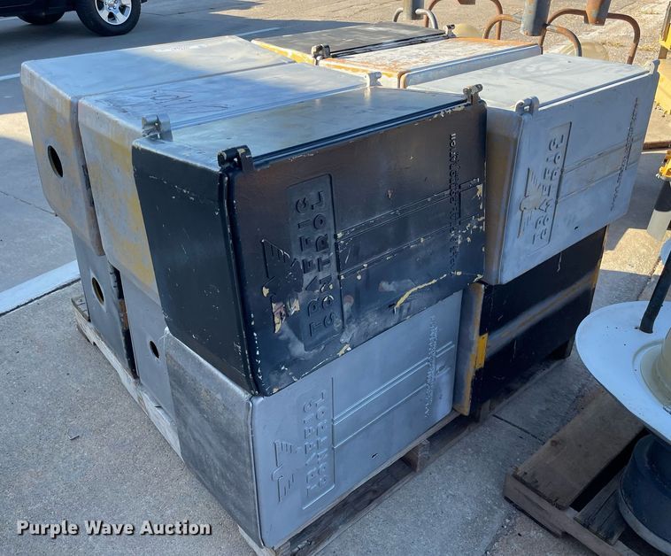 image for item NY9685 Eagle Signal Corp (22) Eagle Signal Corp. traffic signal control boxes