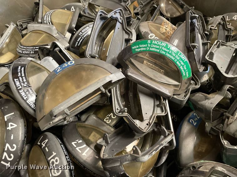 image for item NY9690 Approximately 80 parking meter housings