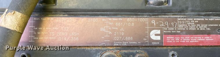 image for item NY9693 1998 Case 921B wheel loader