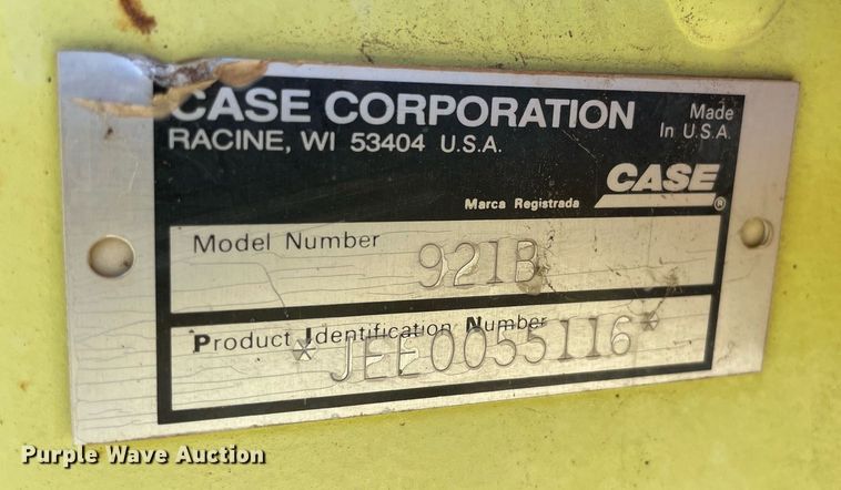 image for item NY9693 1998 Case 921B wheel loader