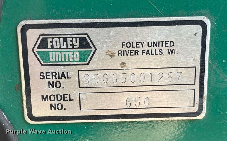 image for item NY9695 Foley 650 Accu-Master reel grinder