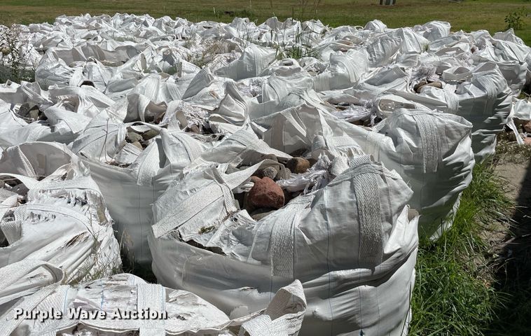 image for item NY9697 (90) bags of landscape rock