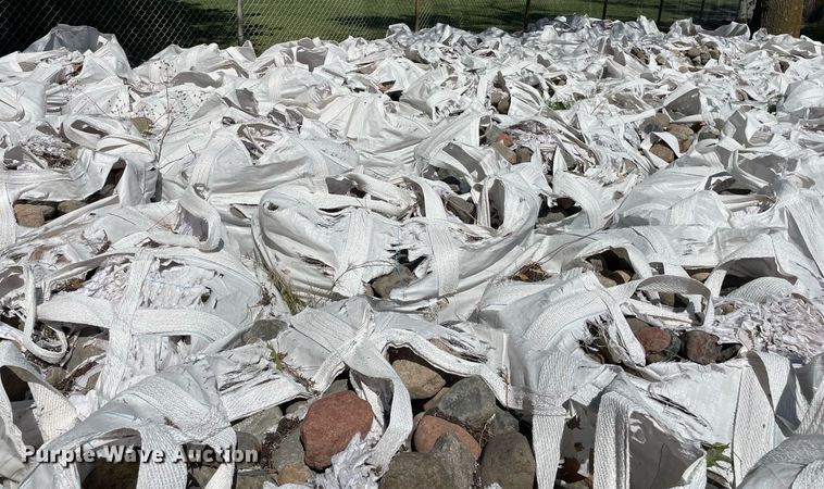 image for item NY9697 (90) bags of landscape rock