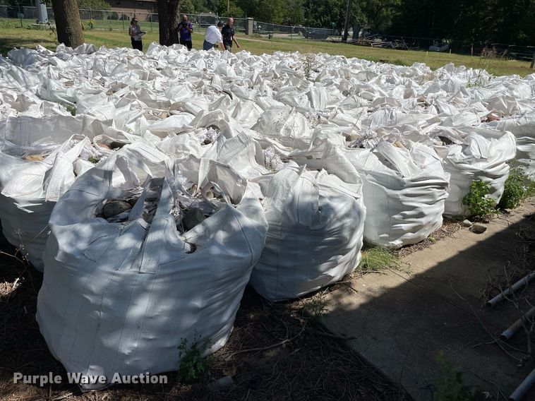 image for item NY9697 (90) bags of landscape rock