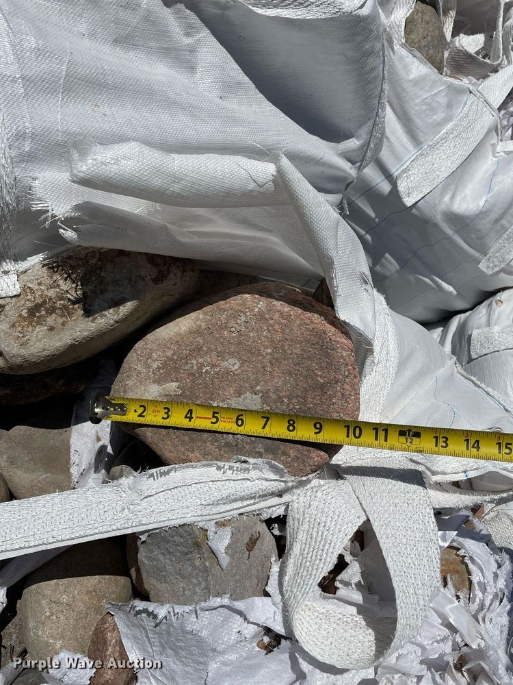 image for item NY9697 (90) bags of landscape rock