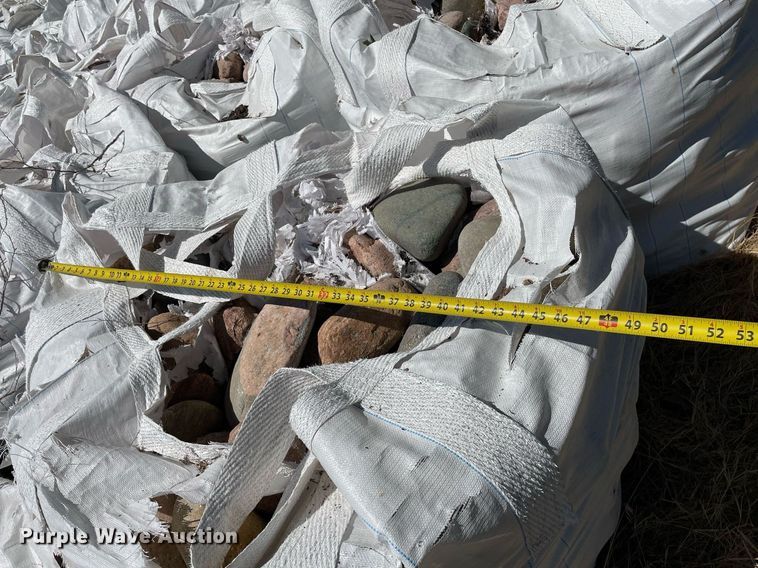 image for item NY9697 (90) bags of landscape rock