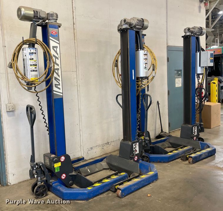image for item NY9700 (4) Maha MCL 15-4LF column lifts 