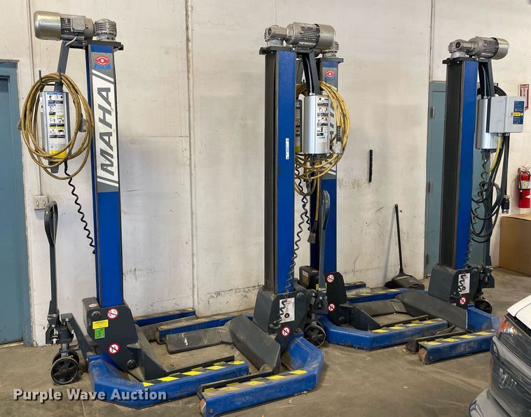 image for item NY9700 (4) Maha MCL 15-4LF column lifts 