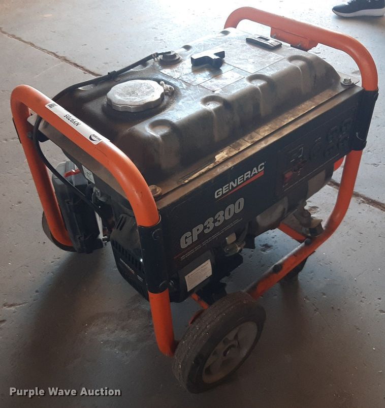 image for item NY9705 Generac GP3300 generator