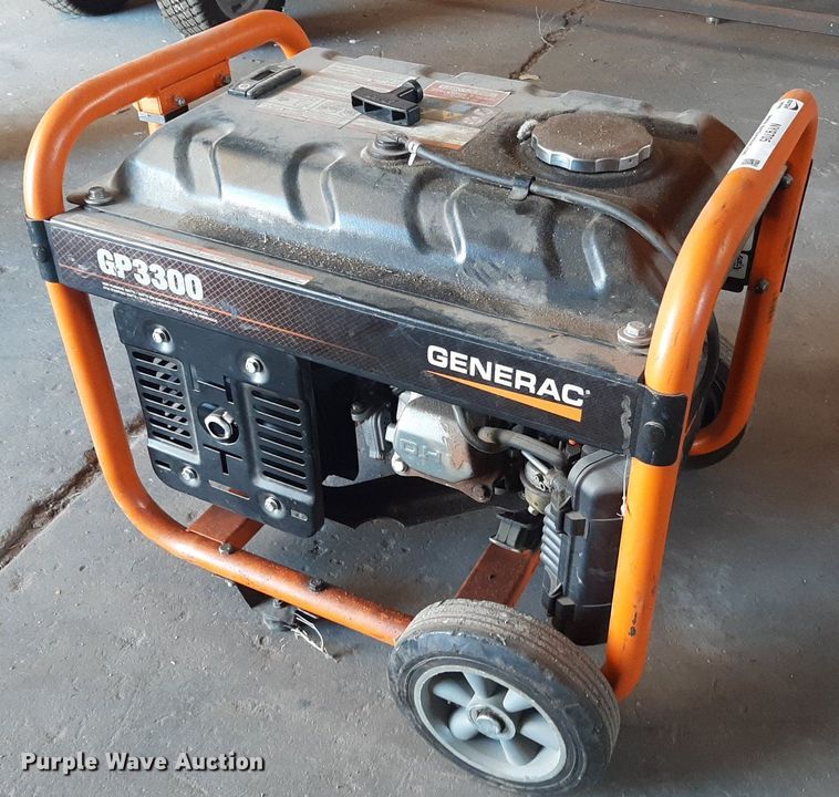 image for item NY9705 Generac GP3300 generator